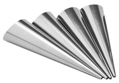 4-Pcs Cannoli Molds