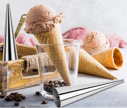 4-Pcs Cannoli Molds