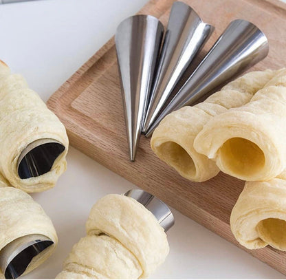 4-Pcs Cannoli Molds