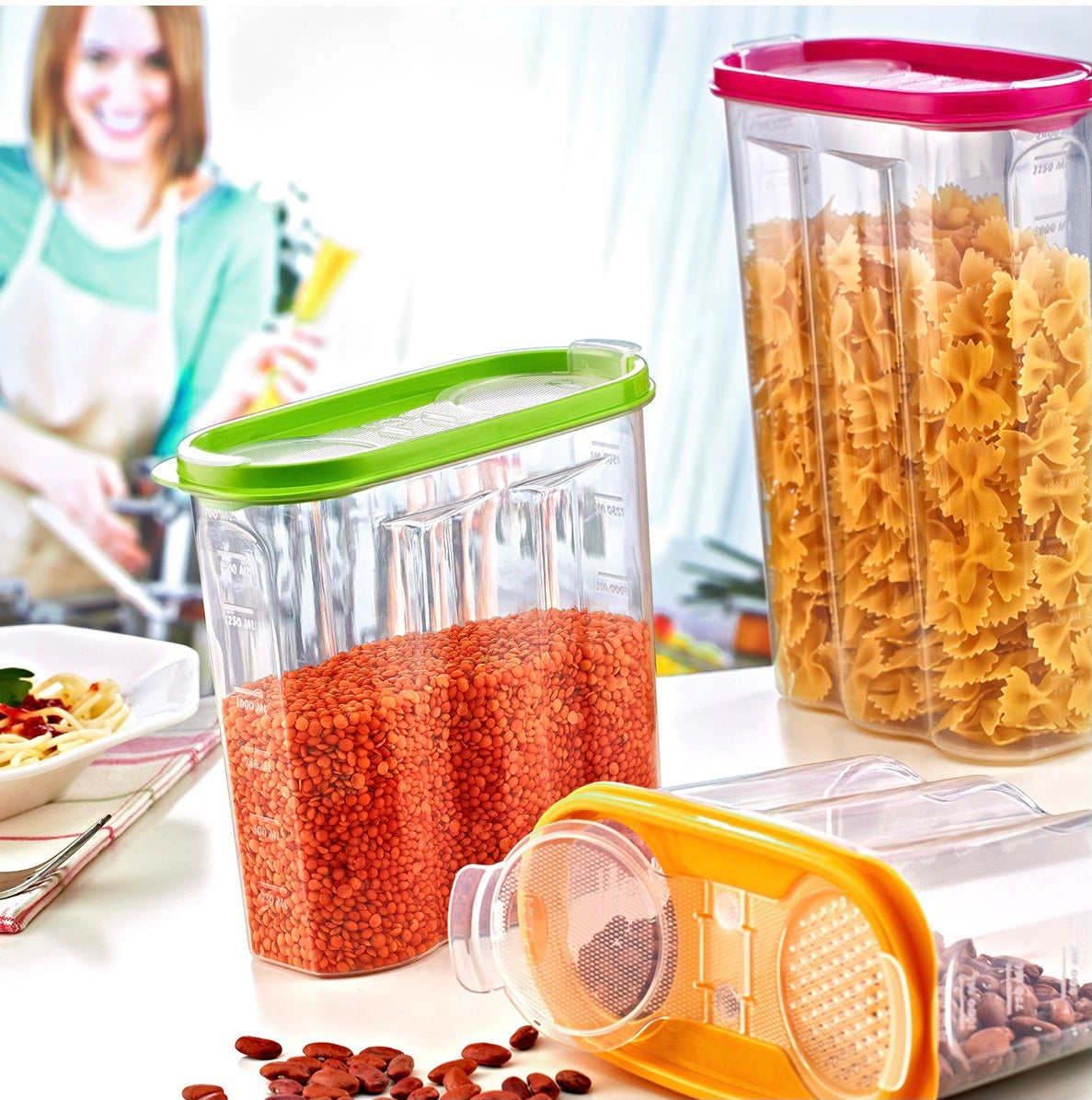 5-Pcs Food Containers