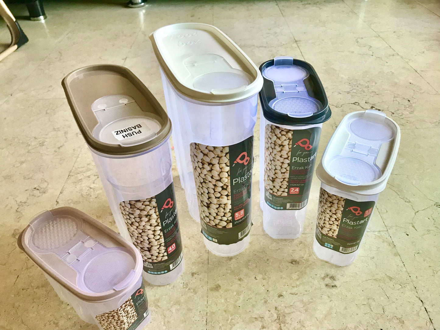 5-Pcs Food Containers