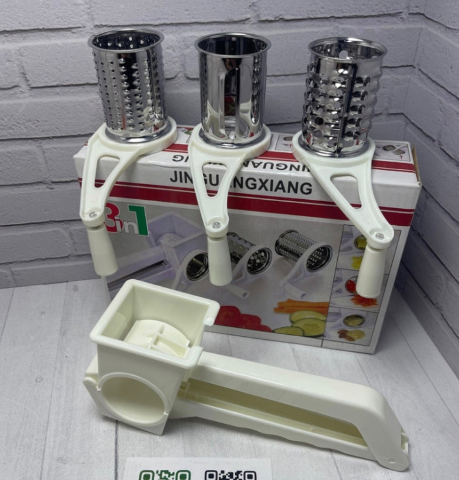 3-in-1 Rotary Grater