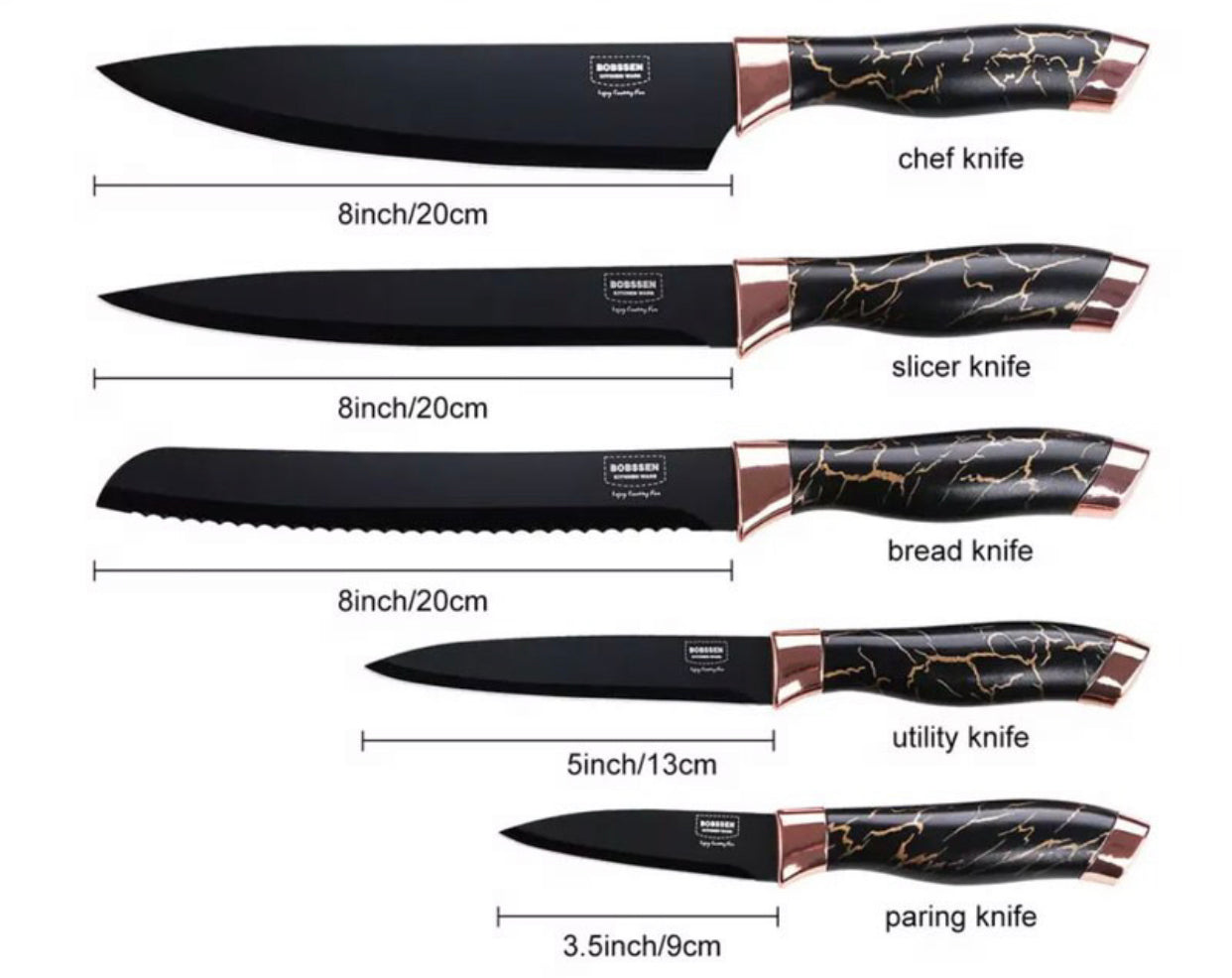 6-Pcs Knife Set