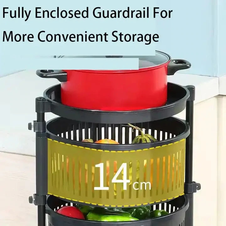 5-Tier Rotating Basket