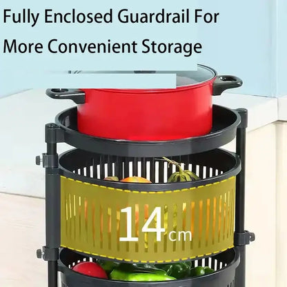 5-Tier Rotating Basket