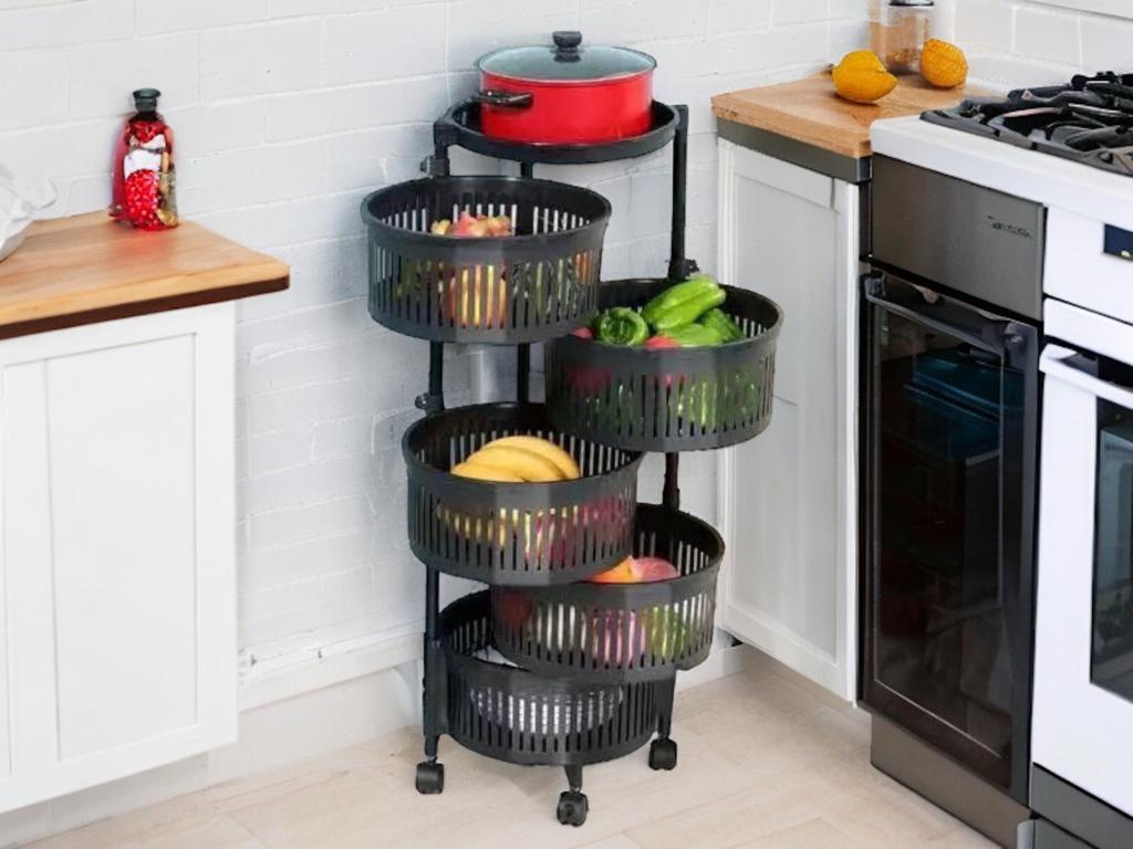5-Tier Rotating Basket