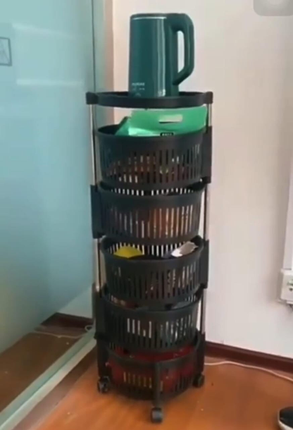 5-Tier Rotating Basket