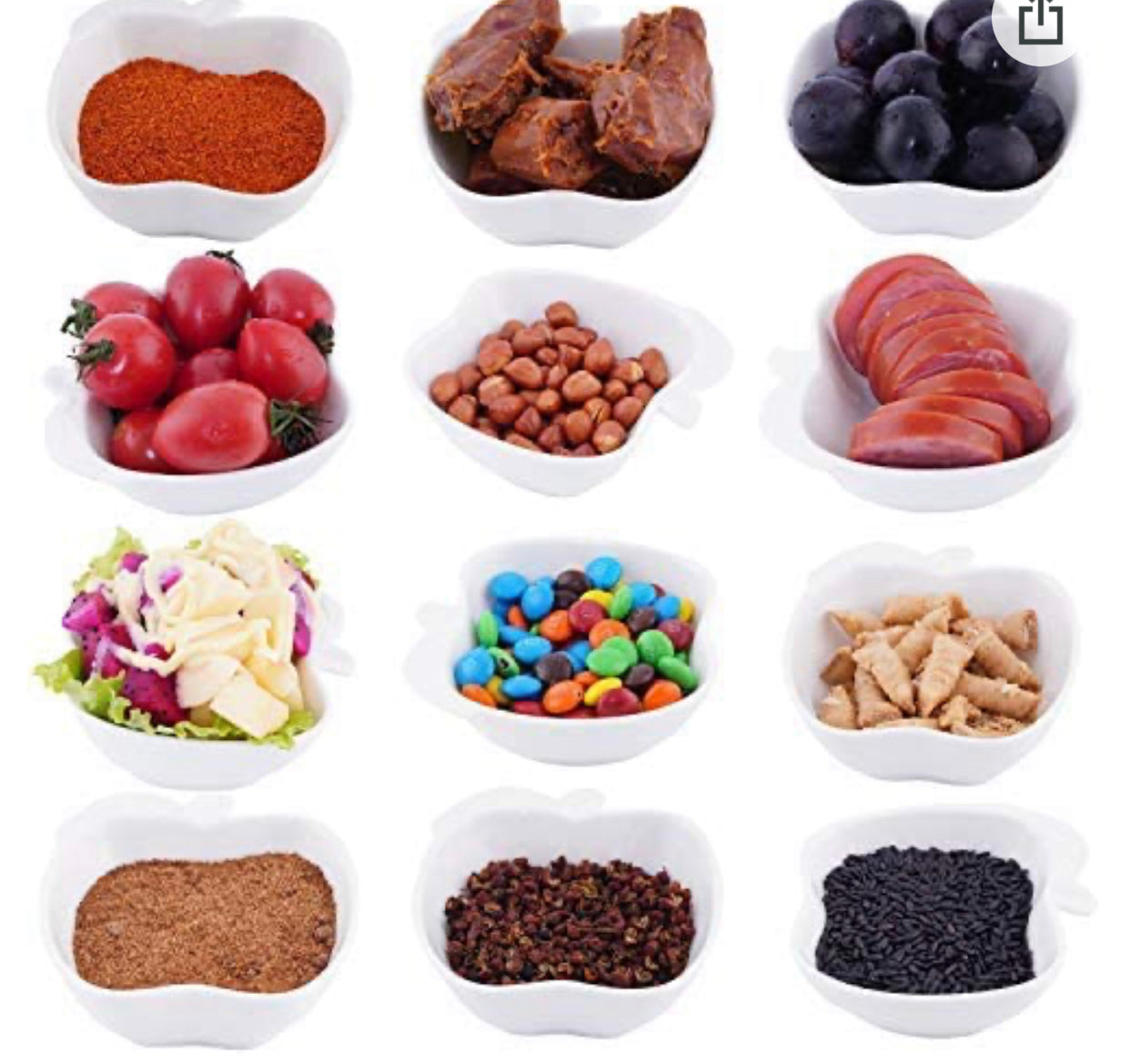 6-Pc Bowls w/Spoons