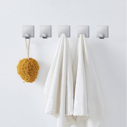 4-Pcs Stick-On Hooks