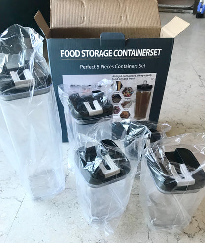 5-Pcs Food Containers
