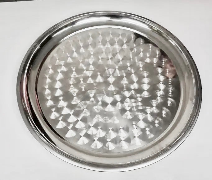 4-Pcs Round Trays