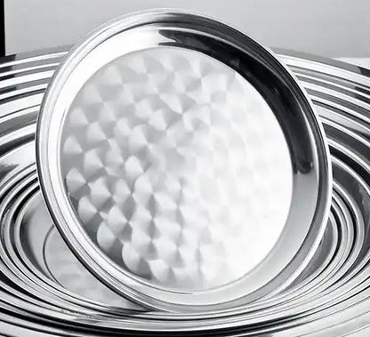 4-Pcs Round Trays