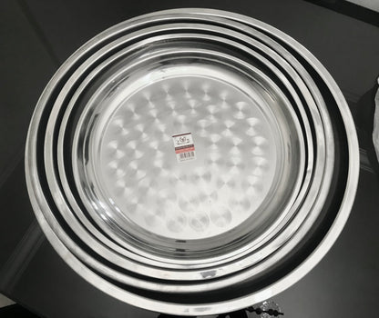 4-Pcs Round Trays