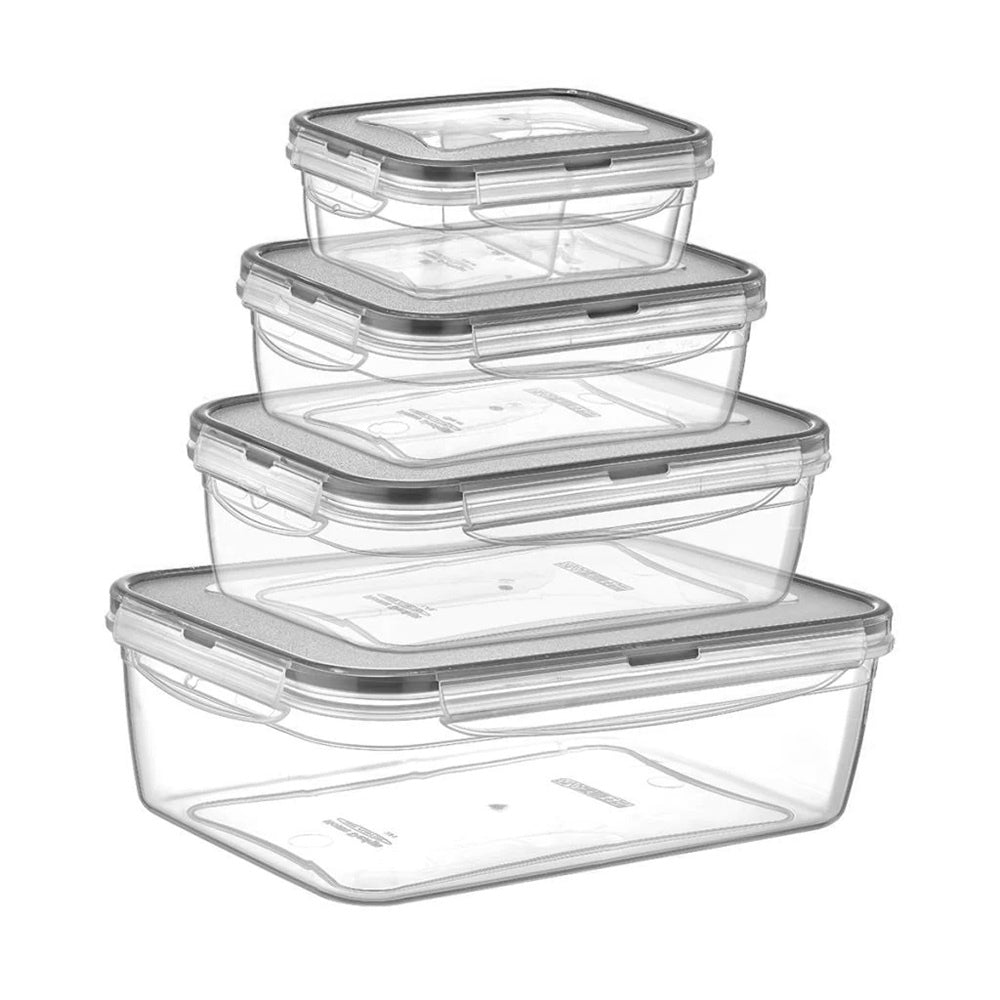 4-Pcs Rectangle Containers (LC-315)