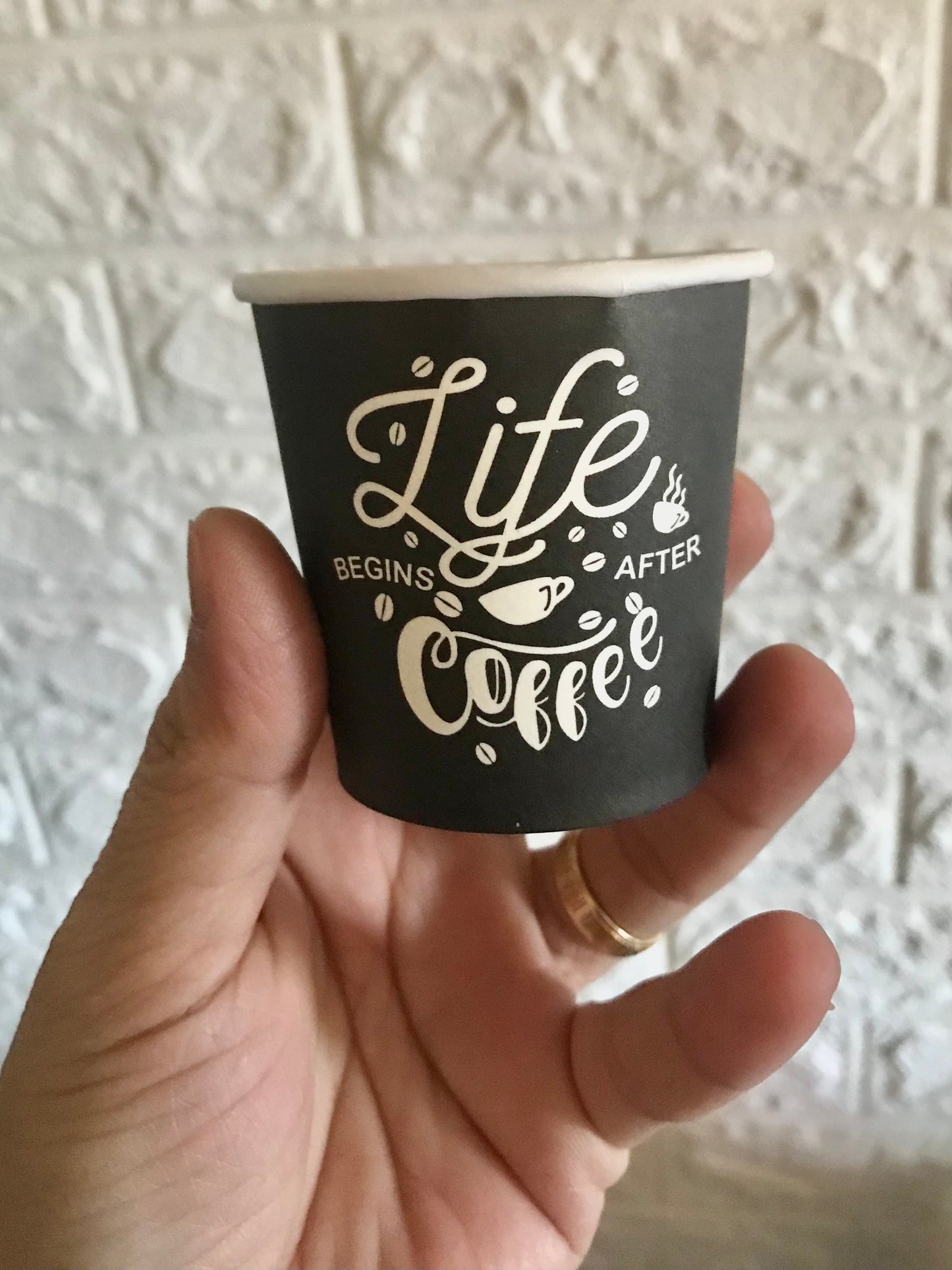 50 Coffee Paper Cups
