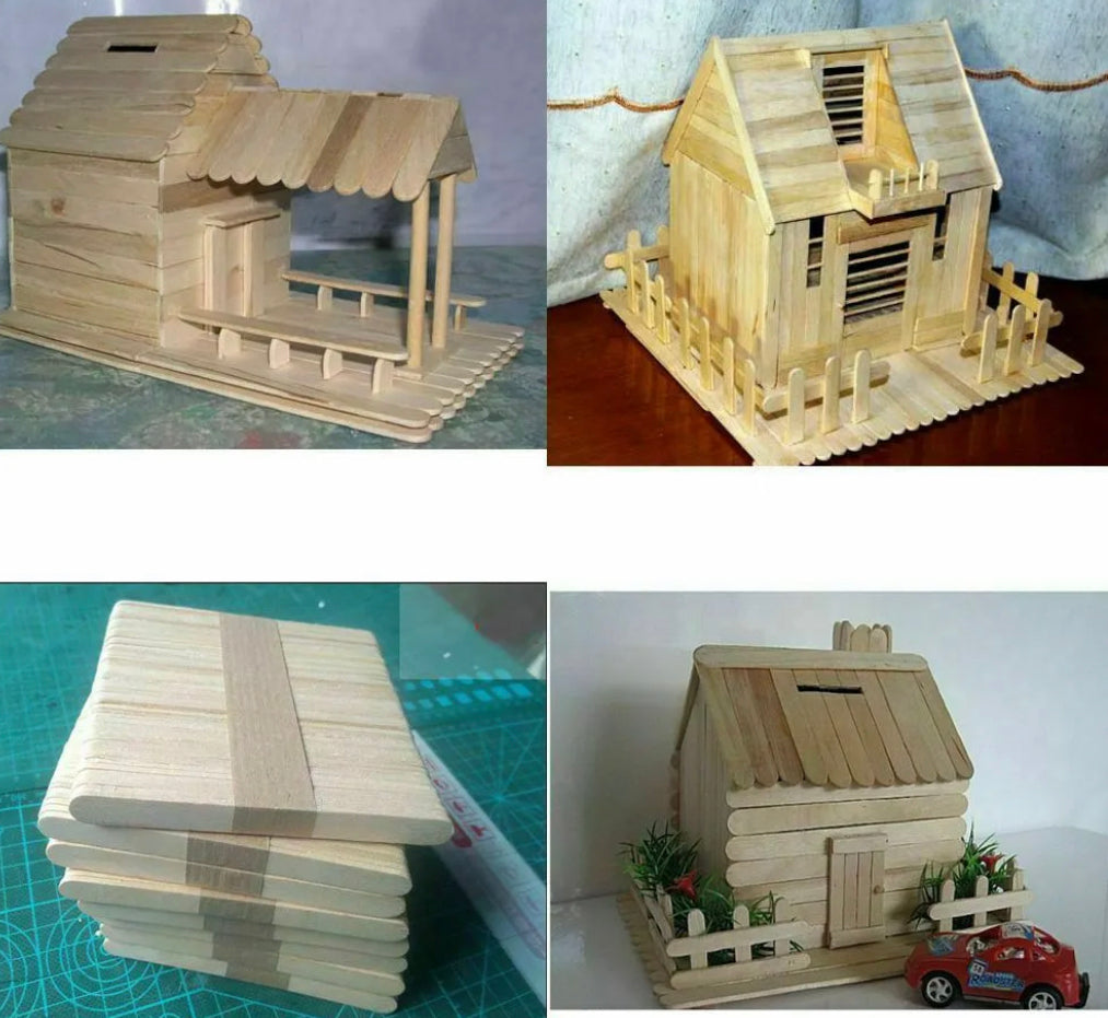 50-Pc Wooden Sticks