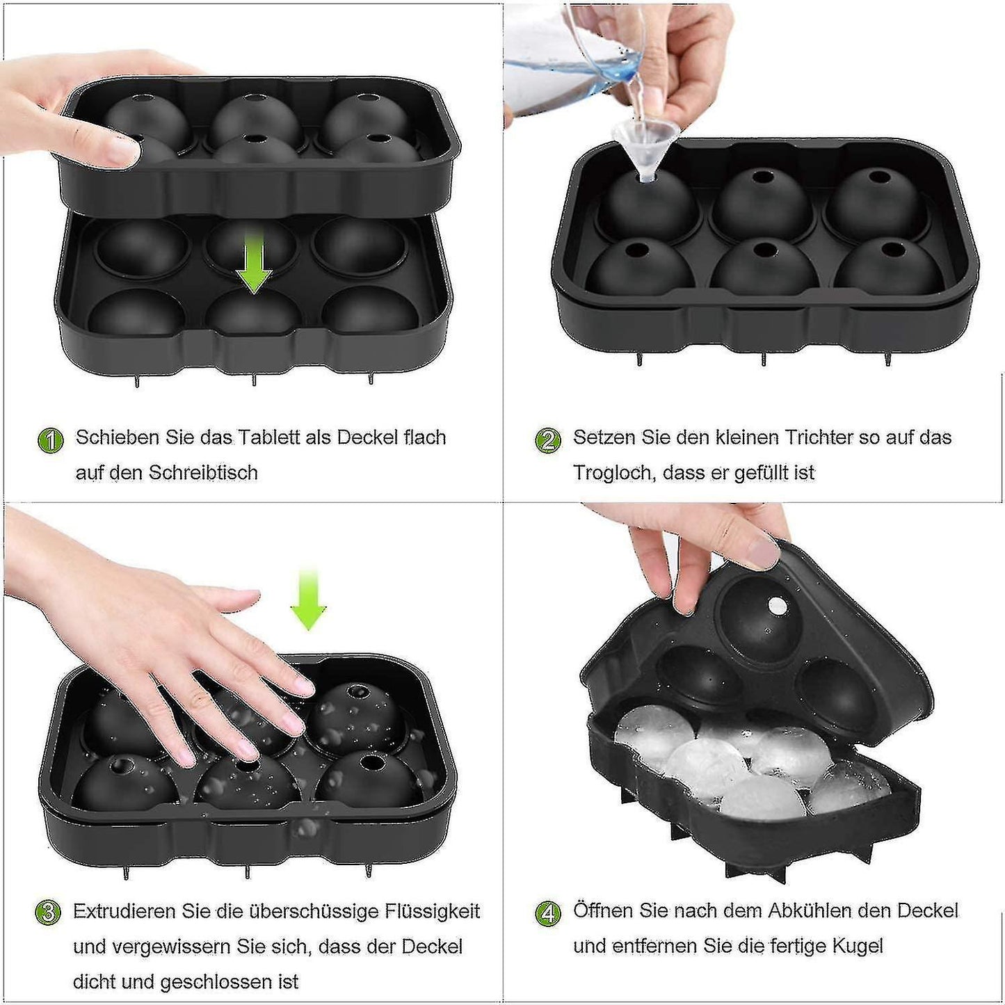 6-Round Ice Mold