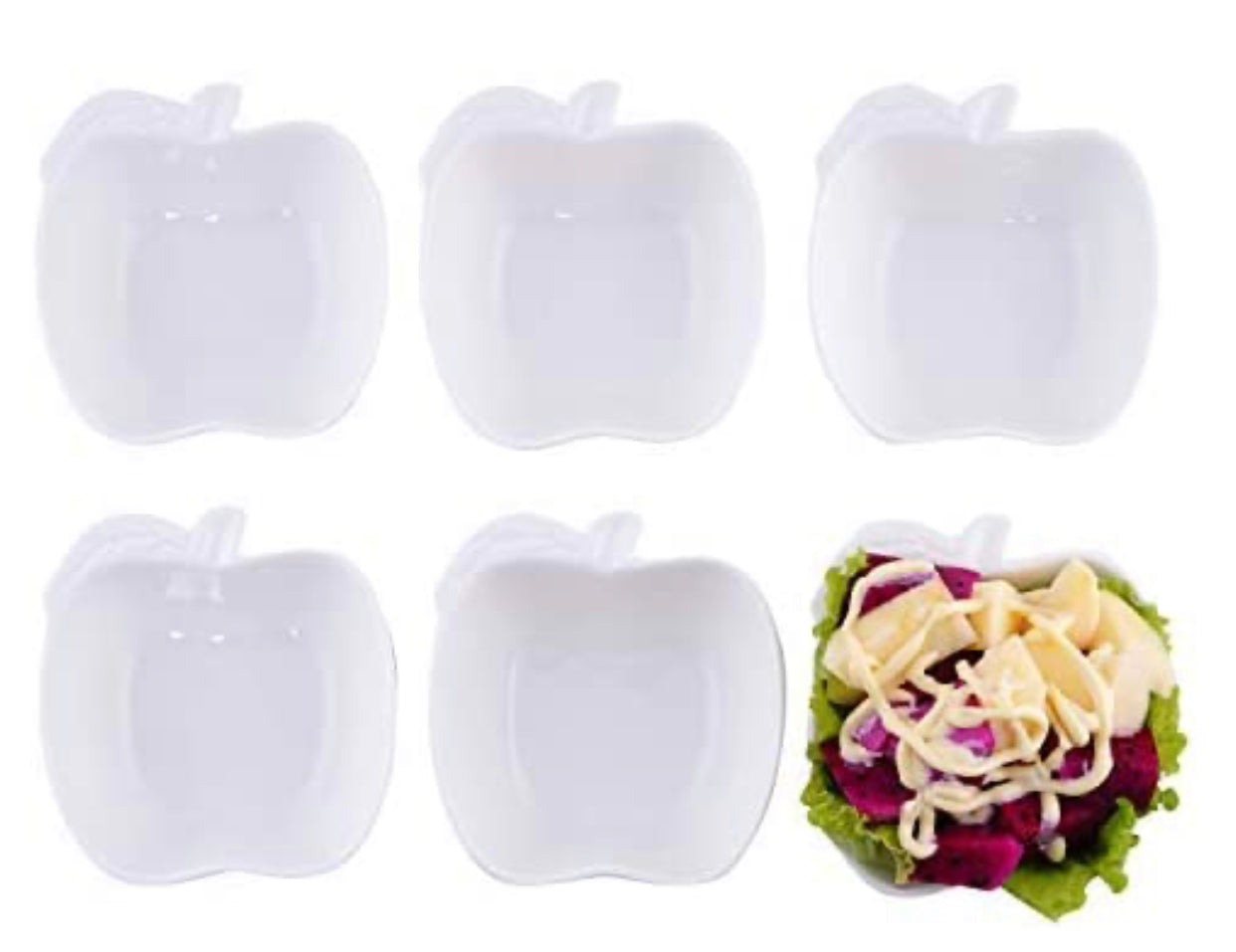6-Pc Bowls w/Spoons