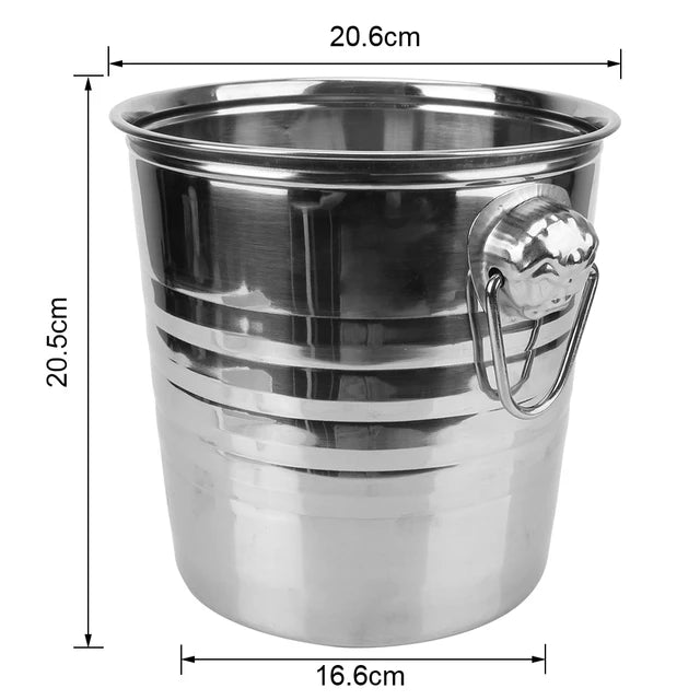 5L Stainless Ice Bucket
