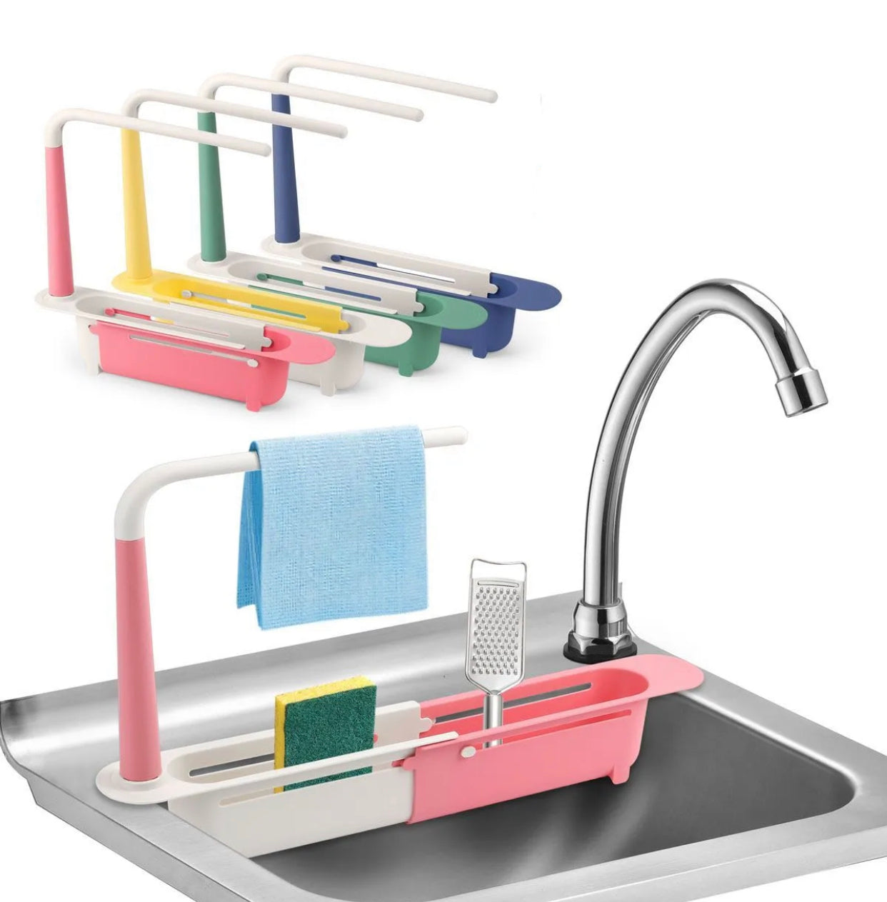 Adjustable Drain Basket