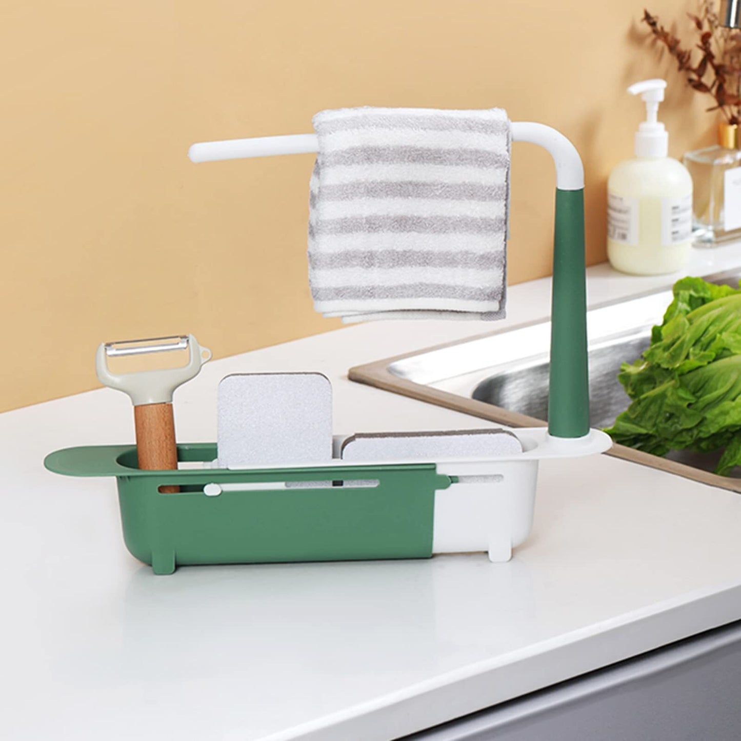 Adjustable Drain Basket
