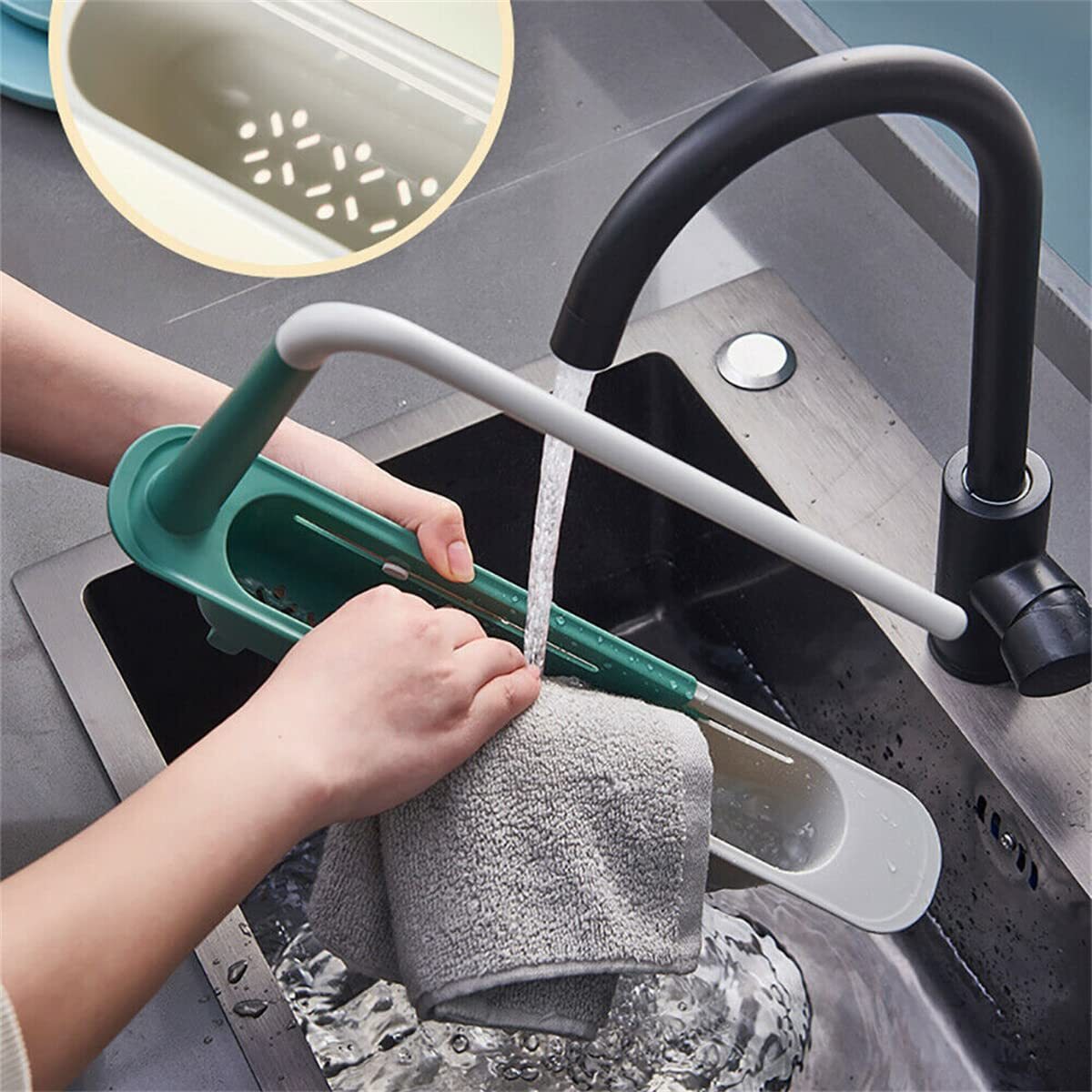 Adjustable Drain Basket