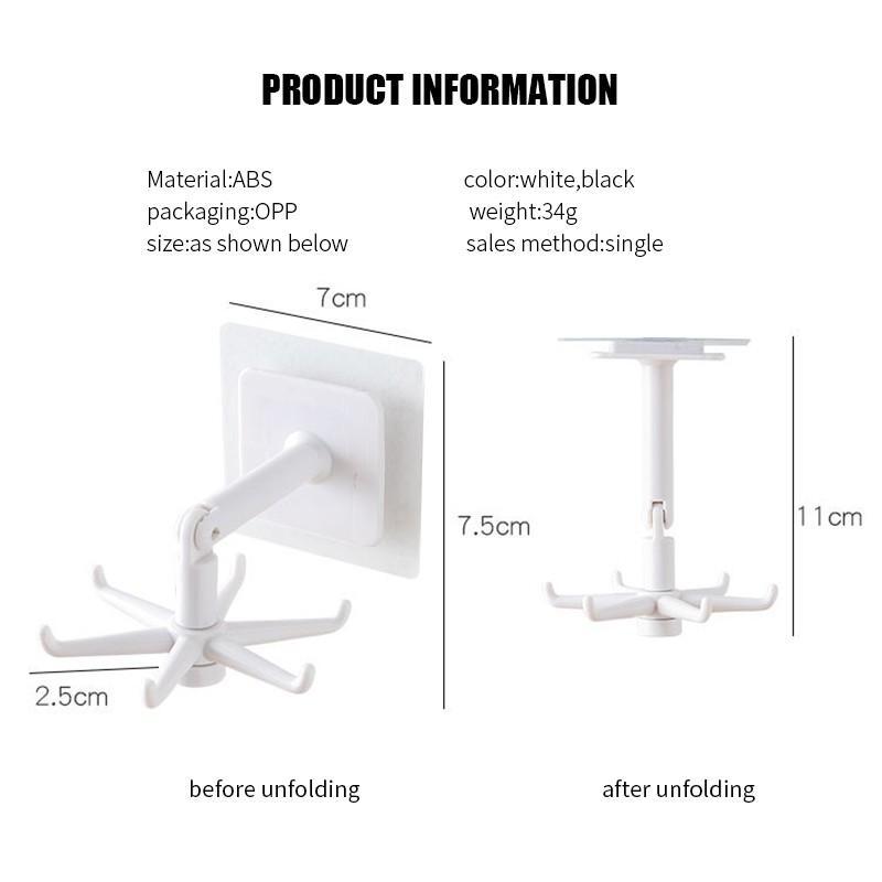 Adhesive Rotating Hook