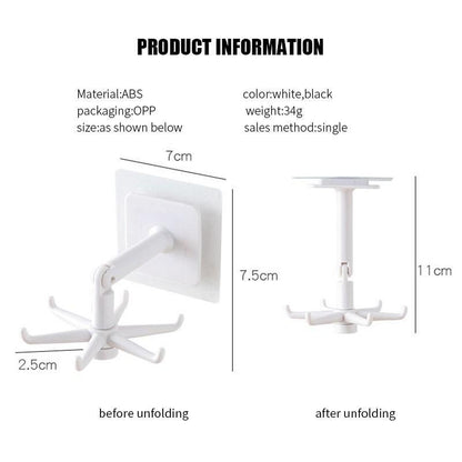 Adhesive Rotating Hook