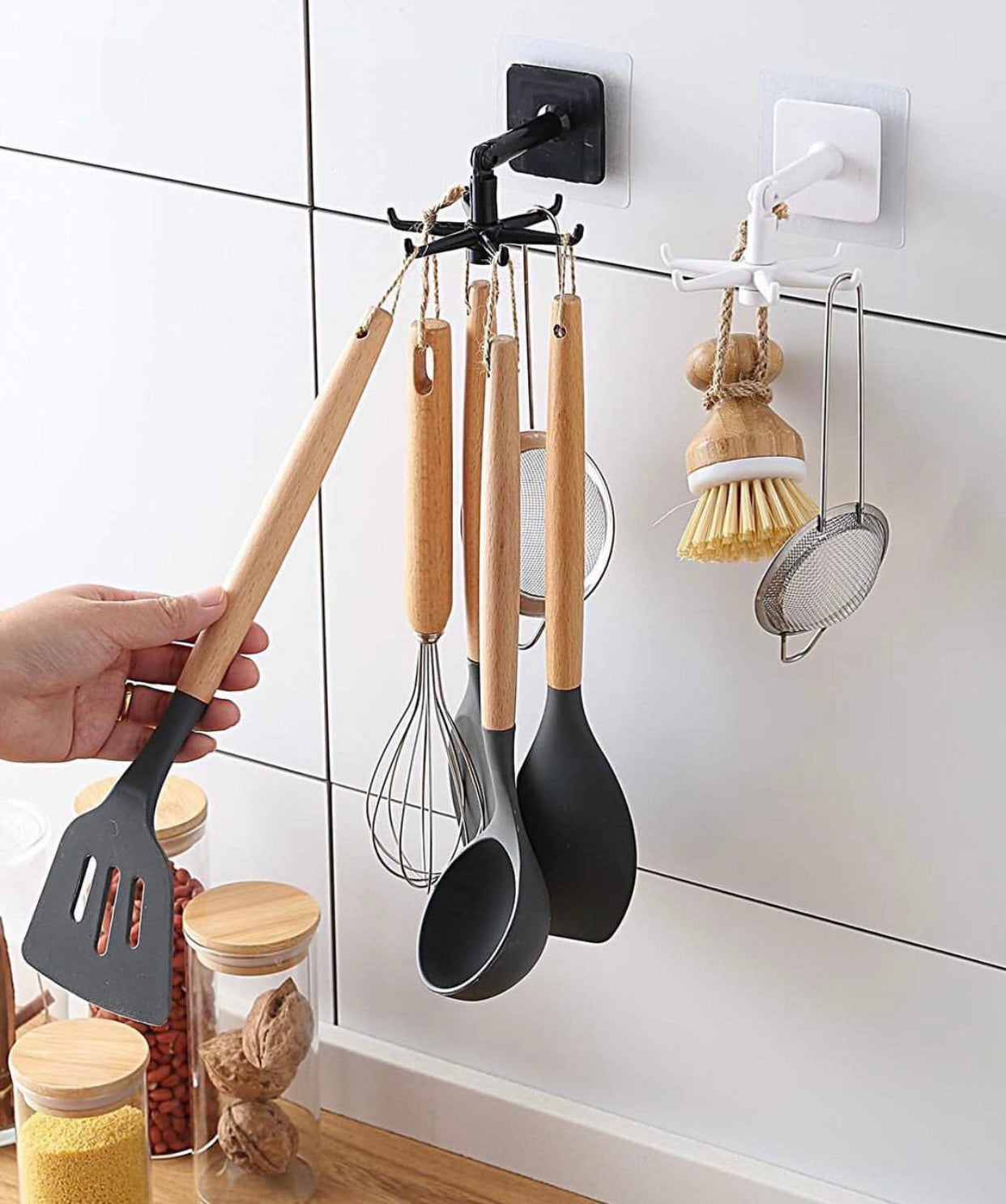 Adhesive Rotating Hook