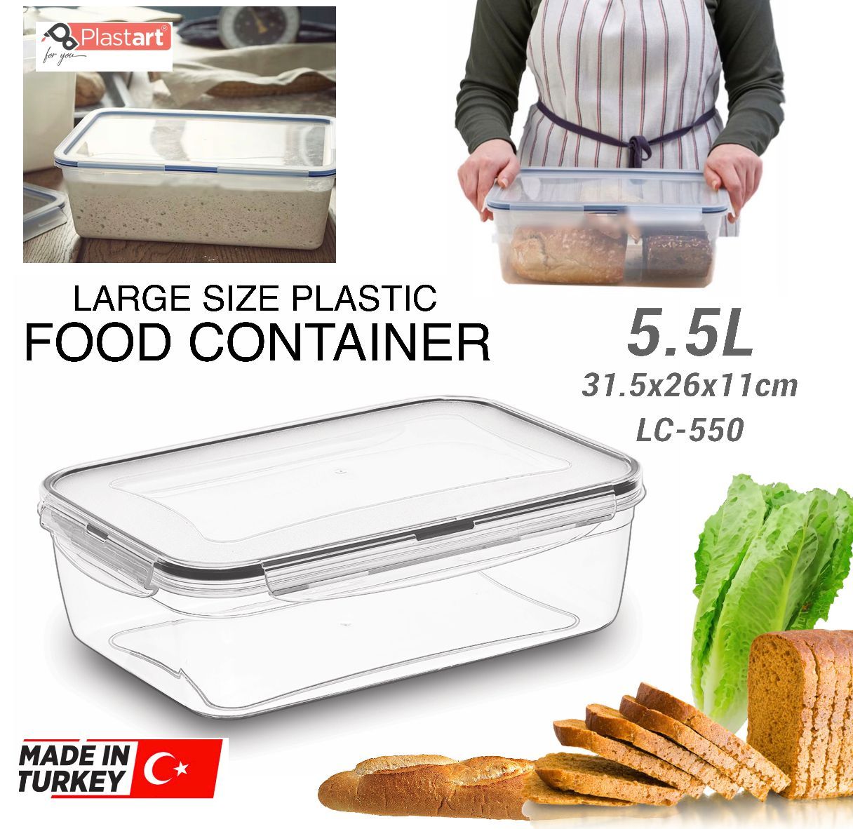 5.5L Food Container
