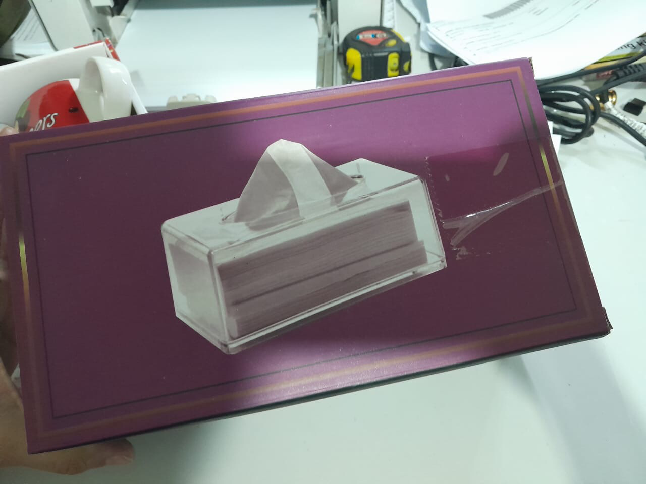 Acrylic Tissue Box
