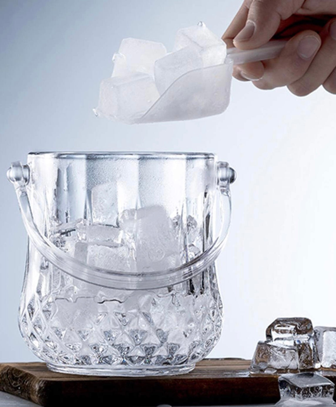 Glass Ice Bucket