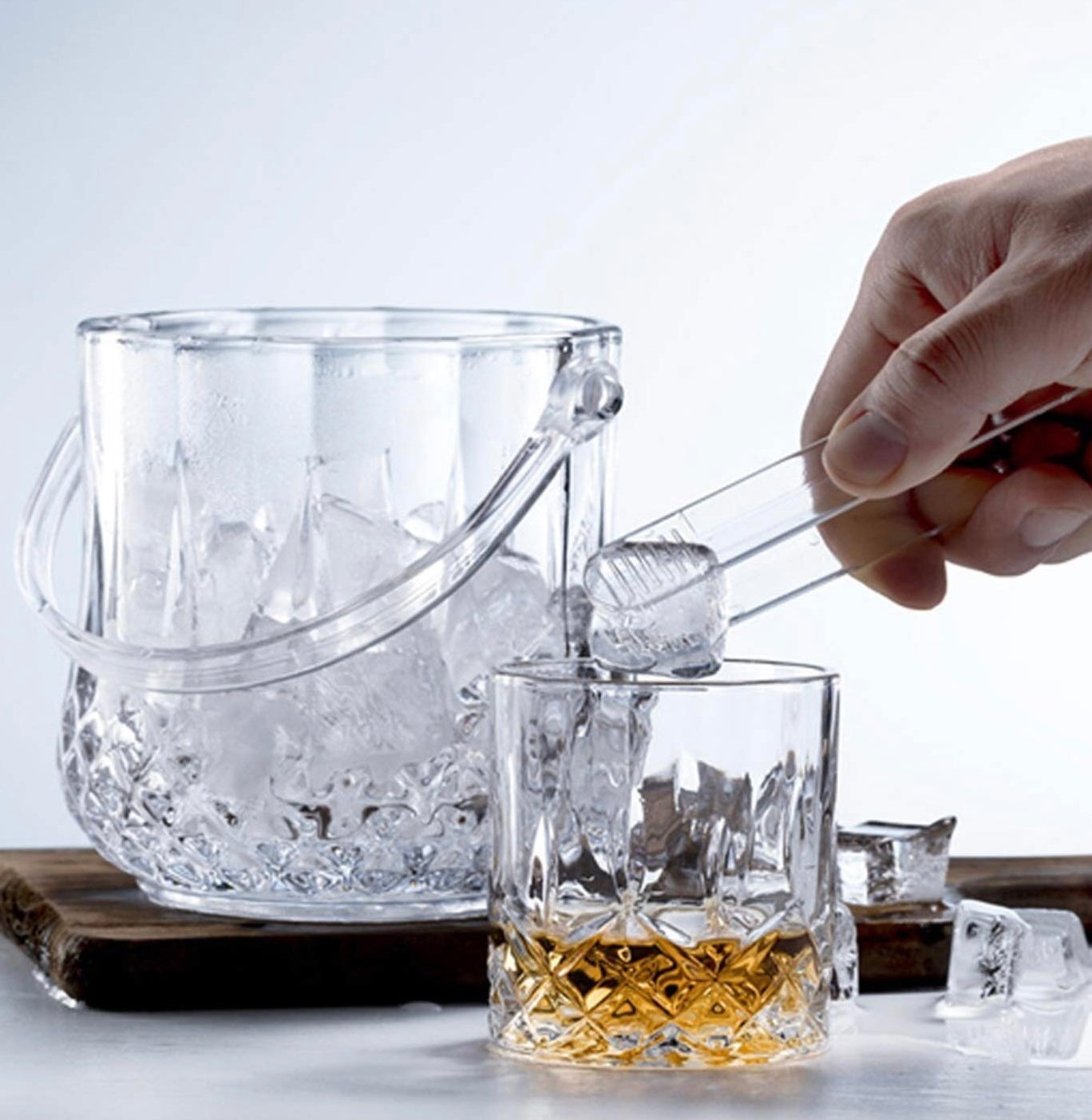 Glass Ice Bucket