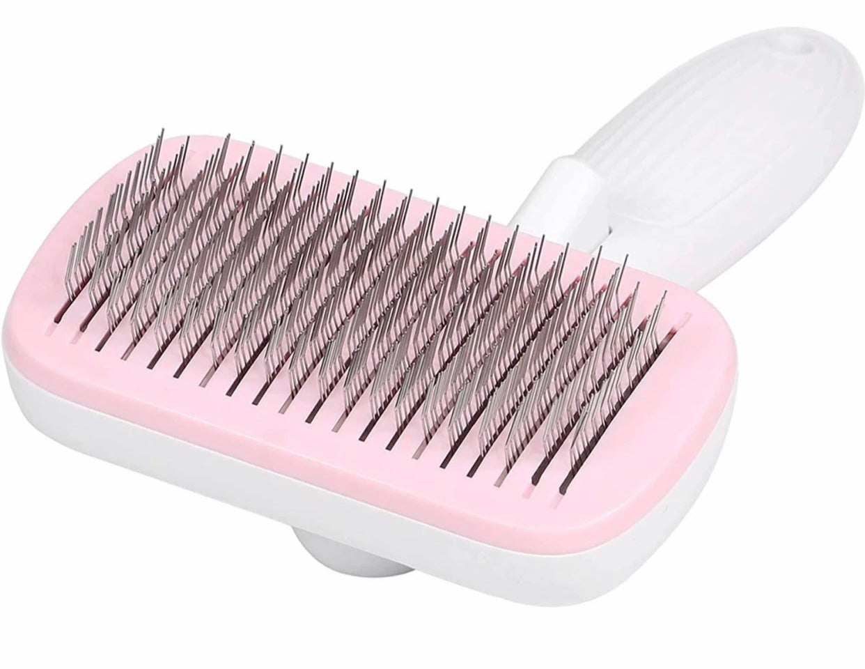 Auto-Clean Pet Brush