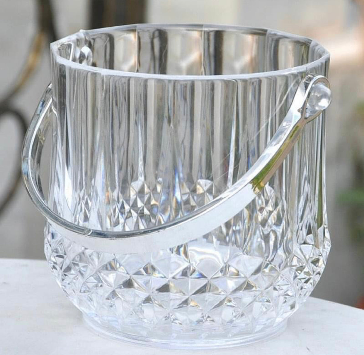 Glass Ice Bucket
