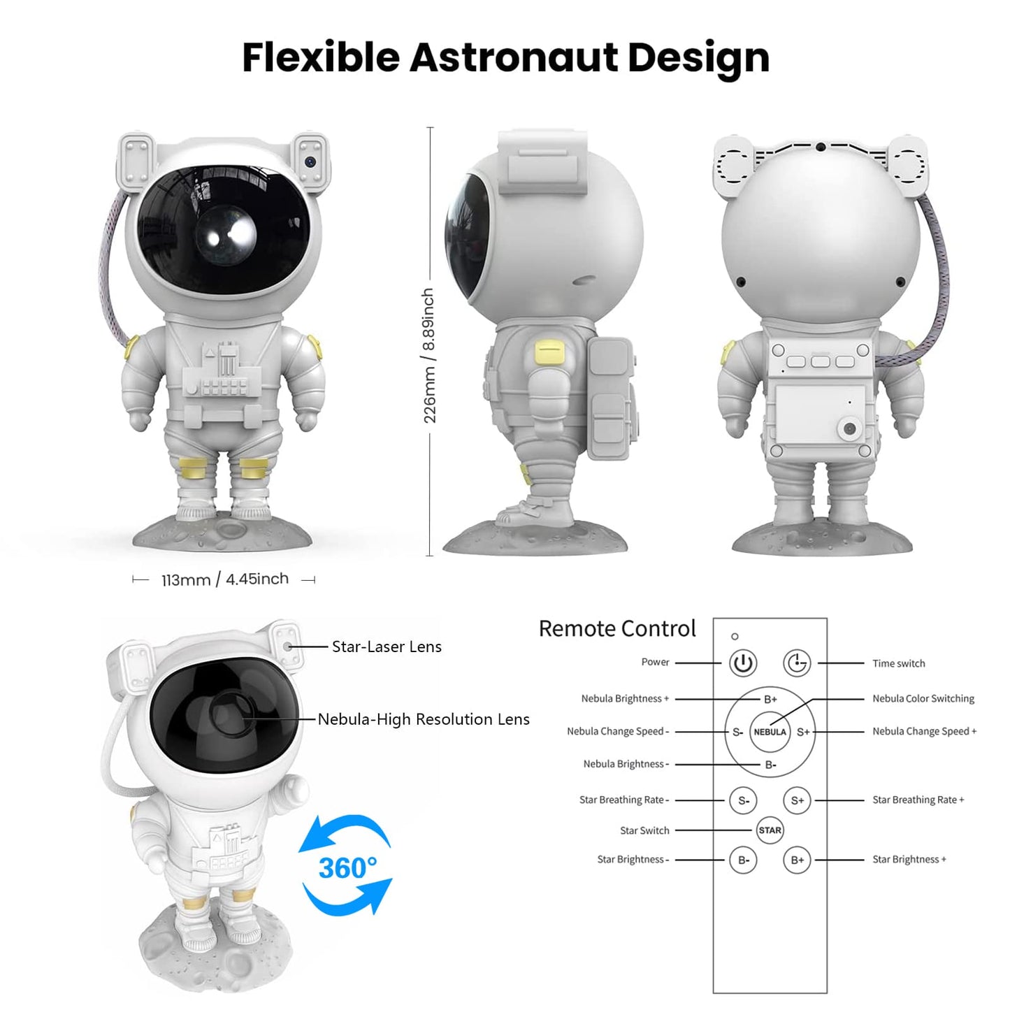 Astronaut Light Speaker