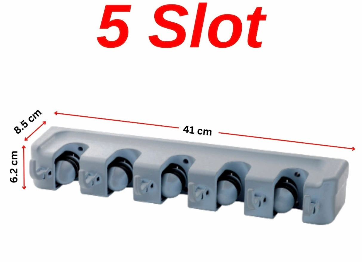 5-Slot Broom Holder