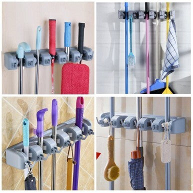 5-Slot Broom Holder