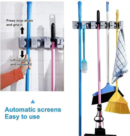5-Slot Broom Holder