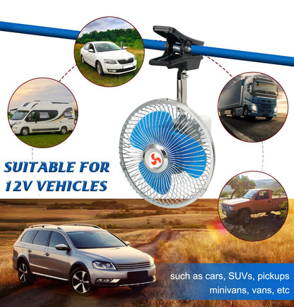 Car Clip Fan