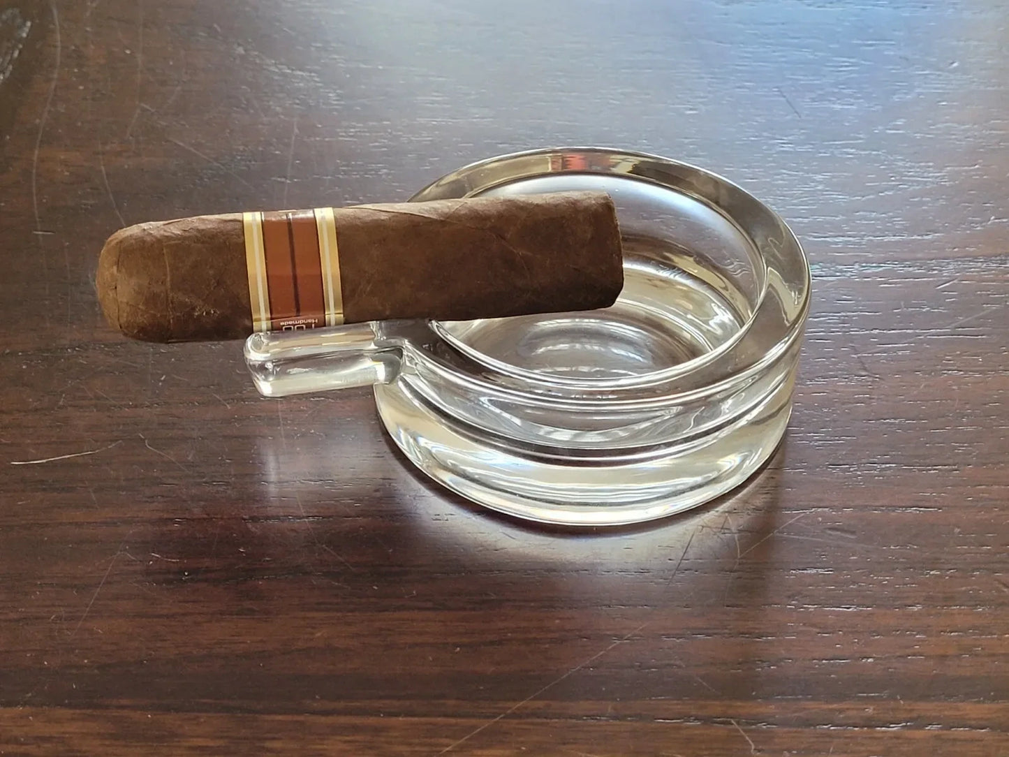 Cigar Glass Ashtray