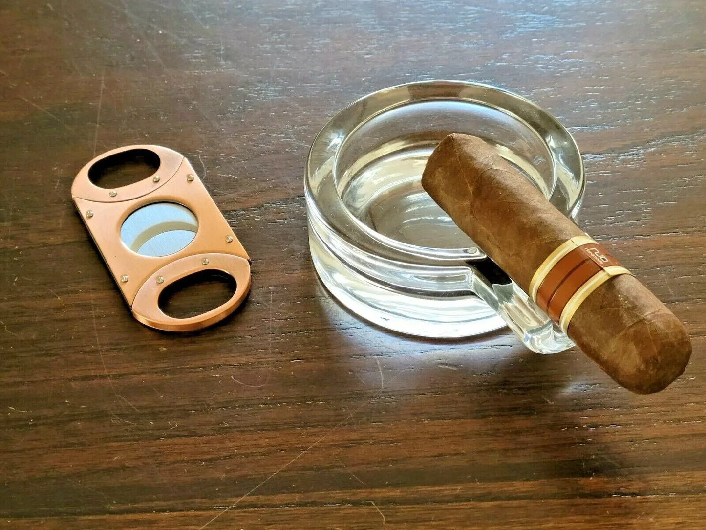 Cigar Glass Ashtray