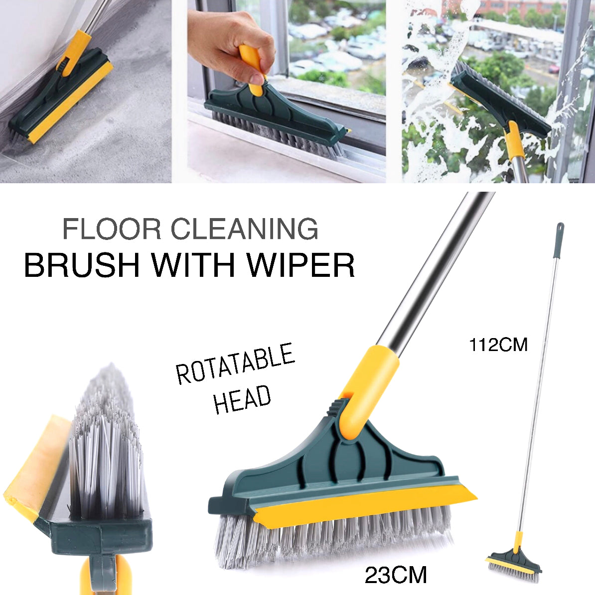 Cleaner With Wiper