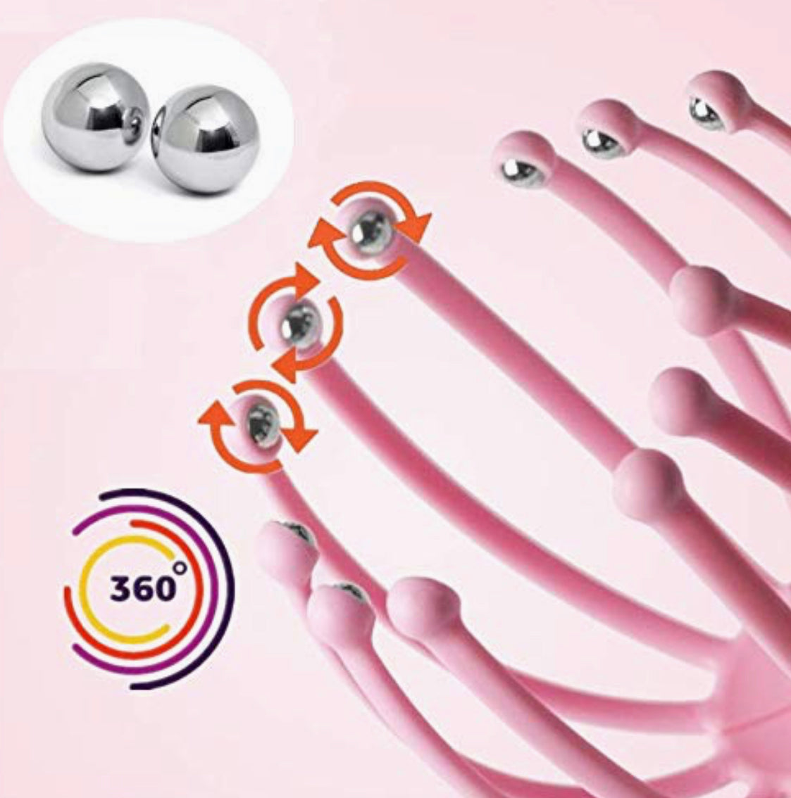 Claws Head Massager