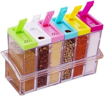 Colorful Spice Jars