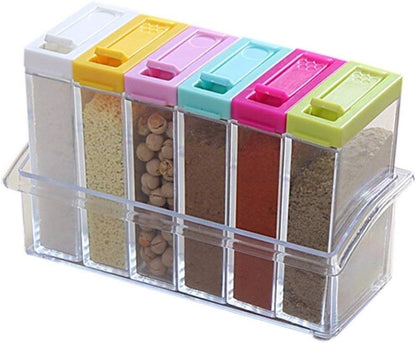 Colorful Spice Jars