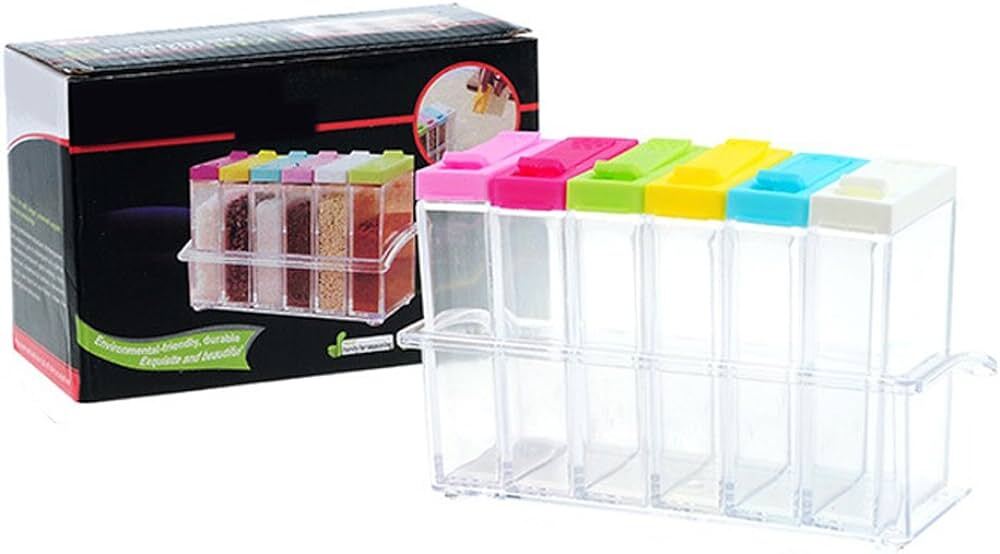 Colorful Spice Jars