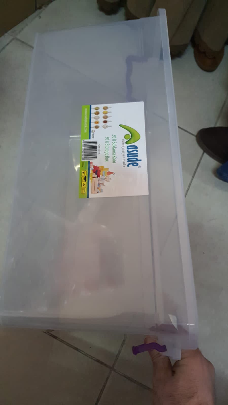 Clear Storage Box
