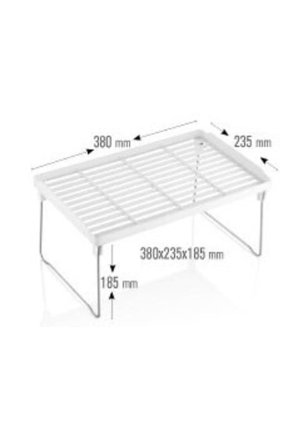 Folding Plastic Shelf (8105)