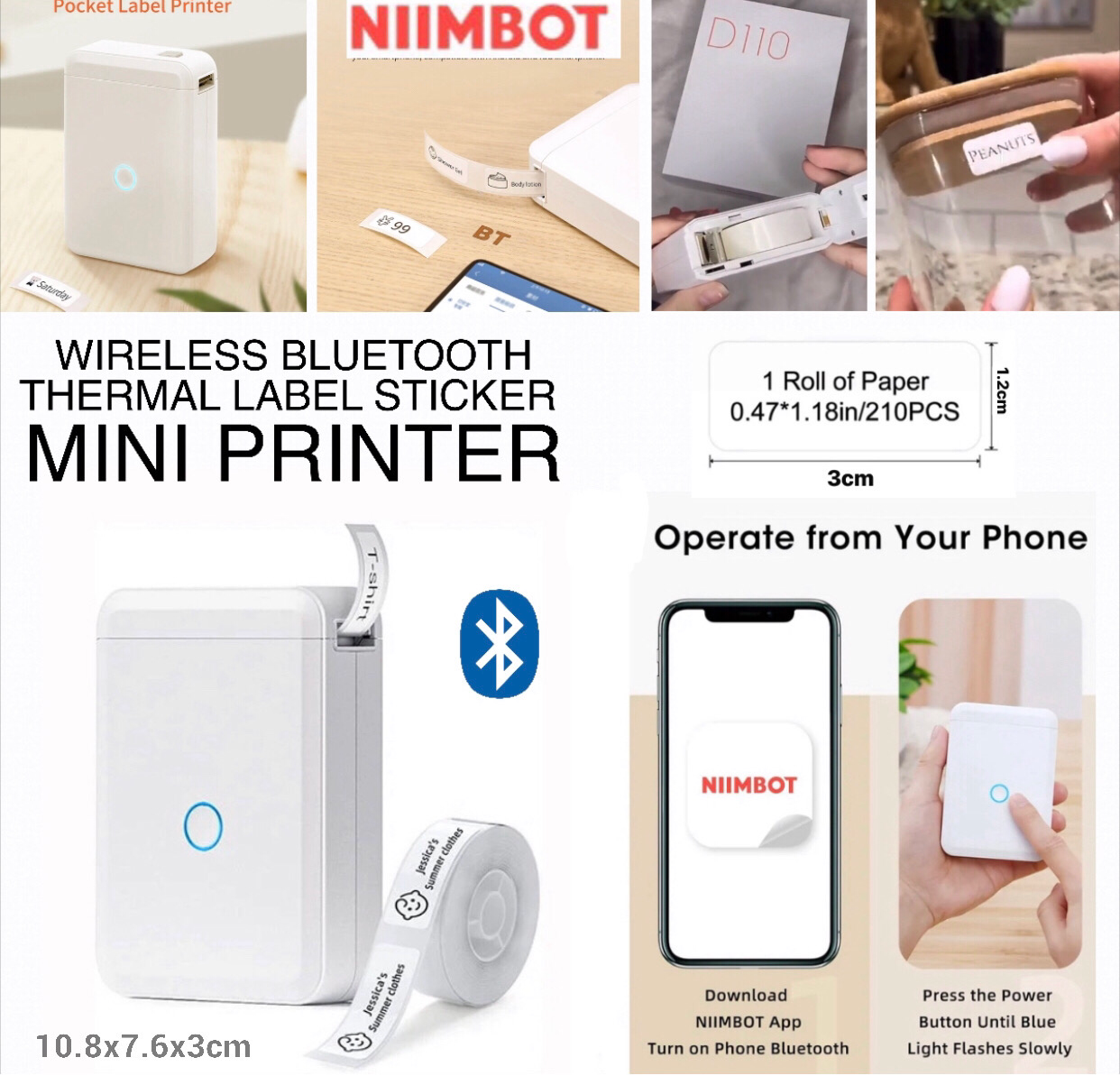 Mini Label Printer
